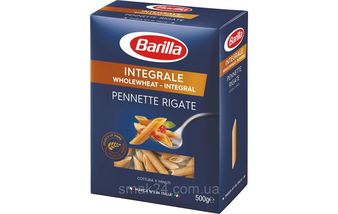 Макаронные изделия БЕЗ ЯИЦ Integrale Penne Rigate Barilla  Италия 500г