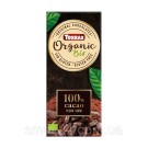 Шоколад чорний без глютену Organic Bio 100% cacao negro dark Torras 100 г Іспанія