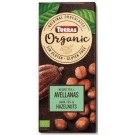 Шоколад чорний без глютену Organic Bio 70% cacao з фундуком Torras 100 г Іспанія