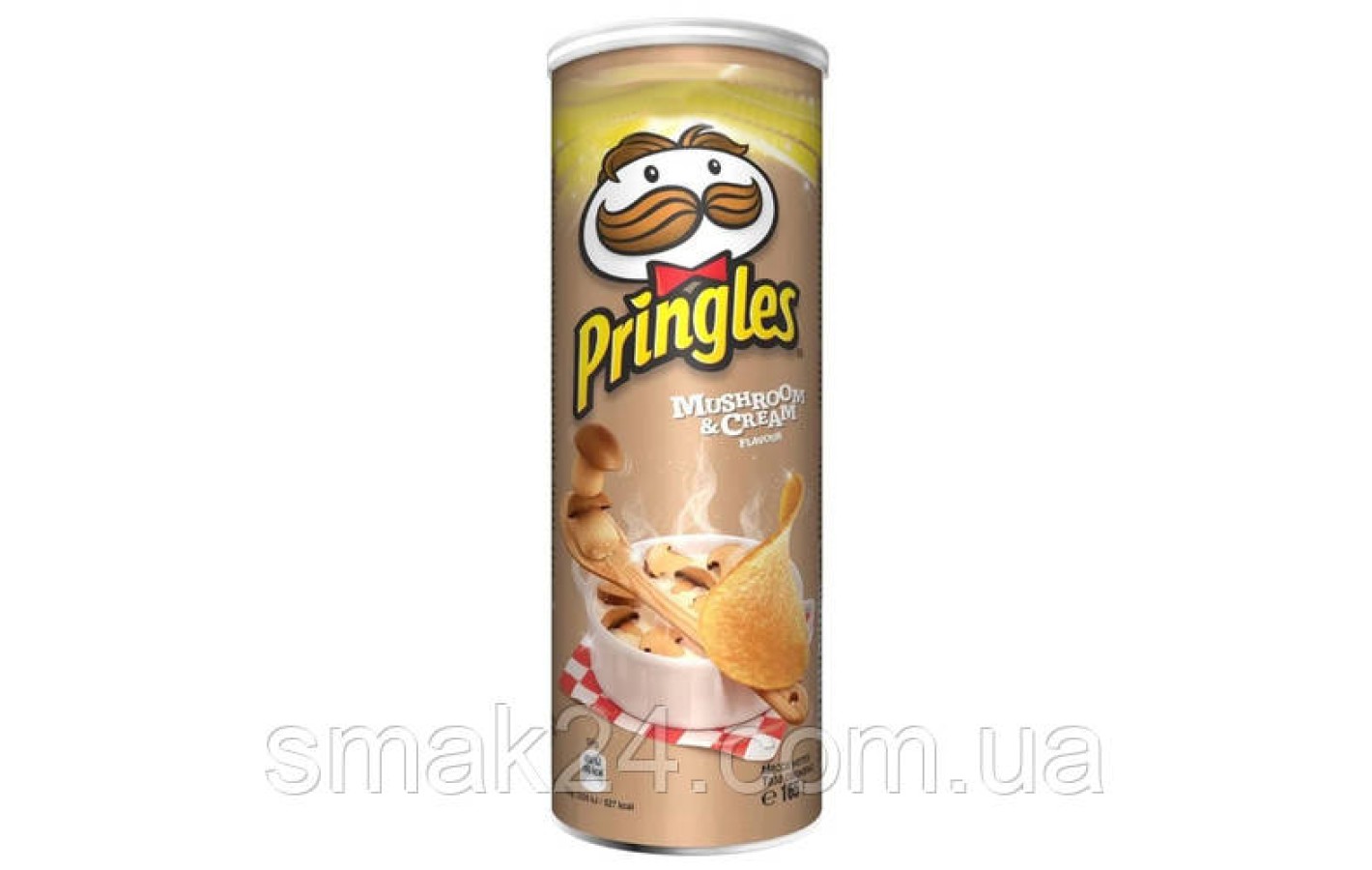 Чипсы с белыми грибами в сливочном соусе Pringles Mushroom & Cream 165 г