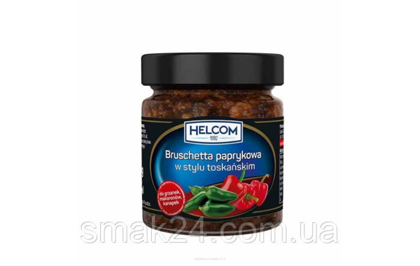 Соус для брускетты Тосканский перец Helcom bruschetta paprykowa w stylu toskanskin 195г