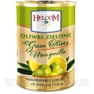 Оливки зеленые фаршированные лимоном, Helcom 300 г Польша