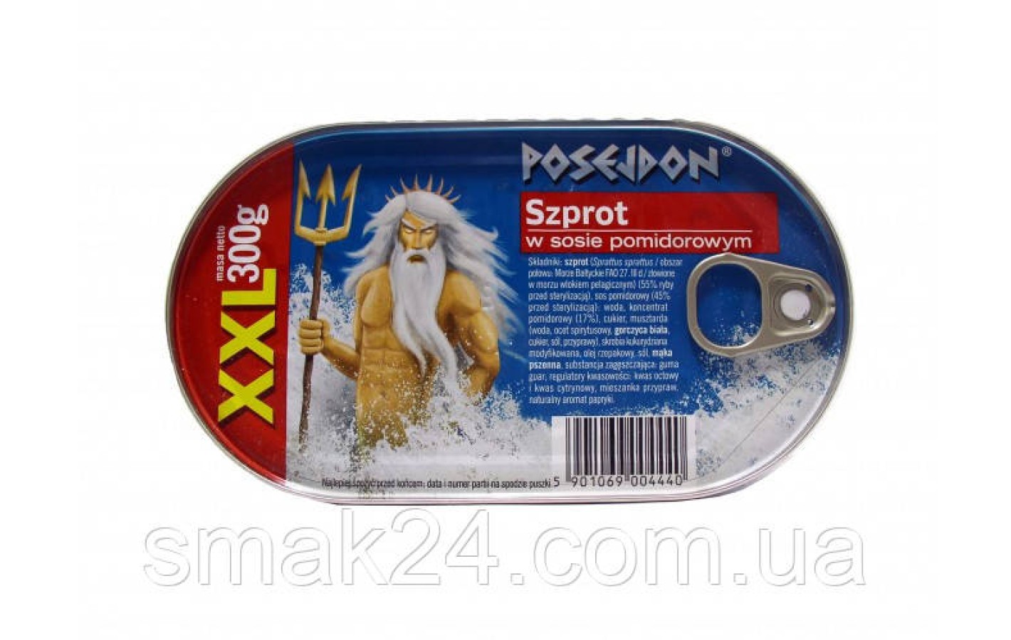 Шпроти в томатному соусі Posejdon XXL 300 г Польща