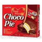 Печенье (Пирожное) Классика Choco Pie LOTTE Чоко пай  (12шт) 336г Ю.Корея