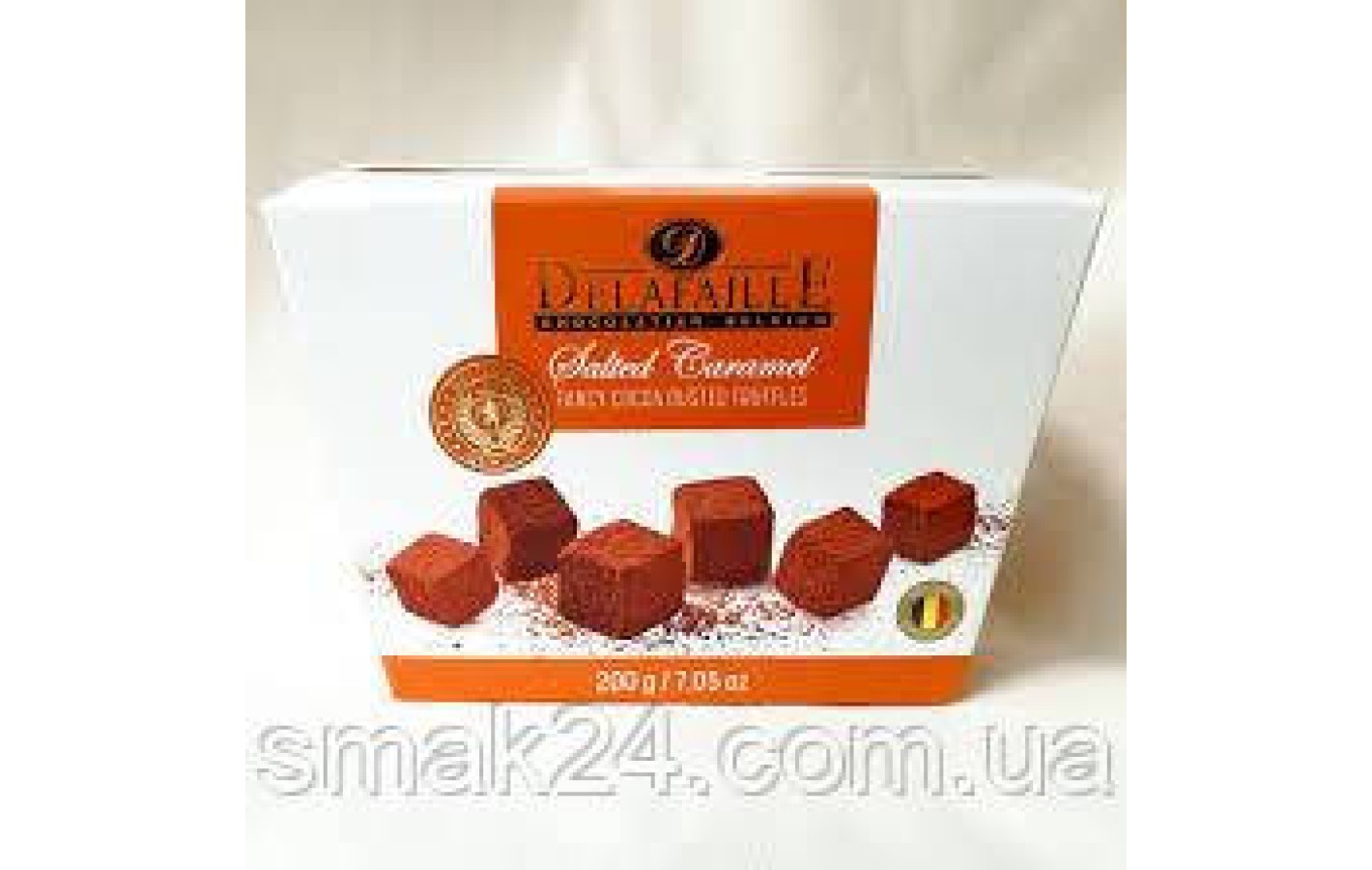 Конфеты трюфельные со вкусом карамели Delafaille Caramel 200г Бельгия