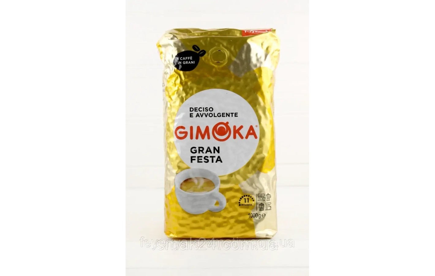 Кофе в зернах Gimoka  GRAN FESTA 1 кг Италия