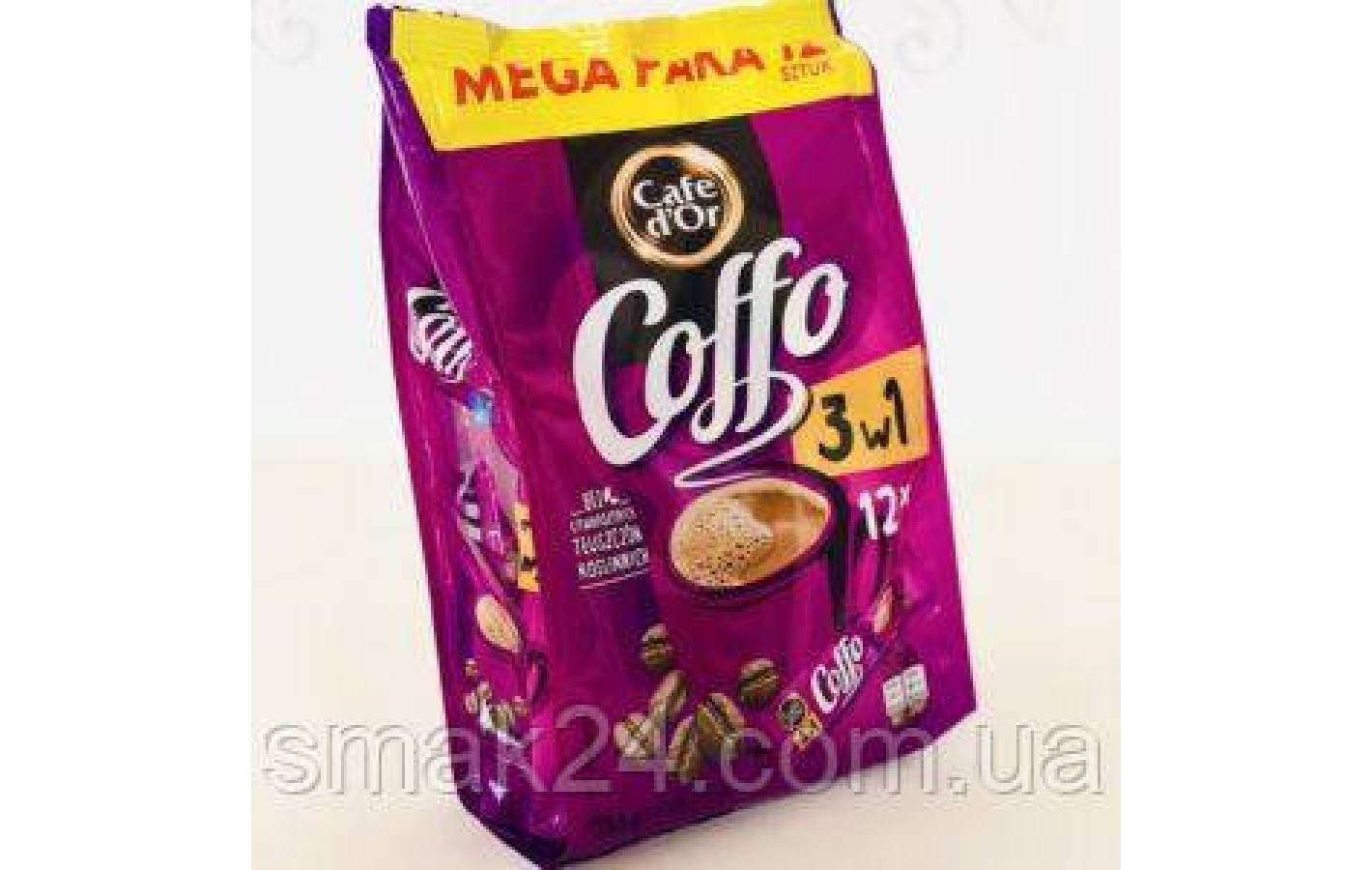 Кава розчинна 3 в 1 Coffo Cafe d'or 216 г (12х18г стіків)