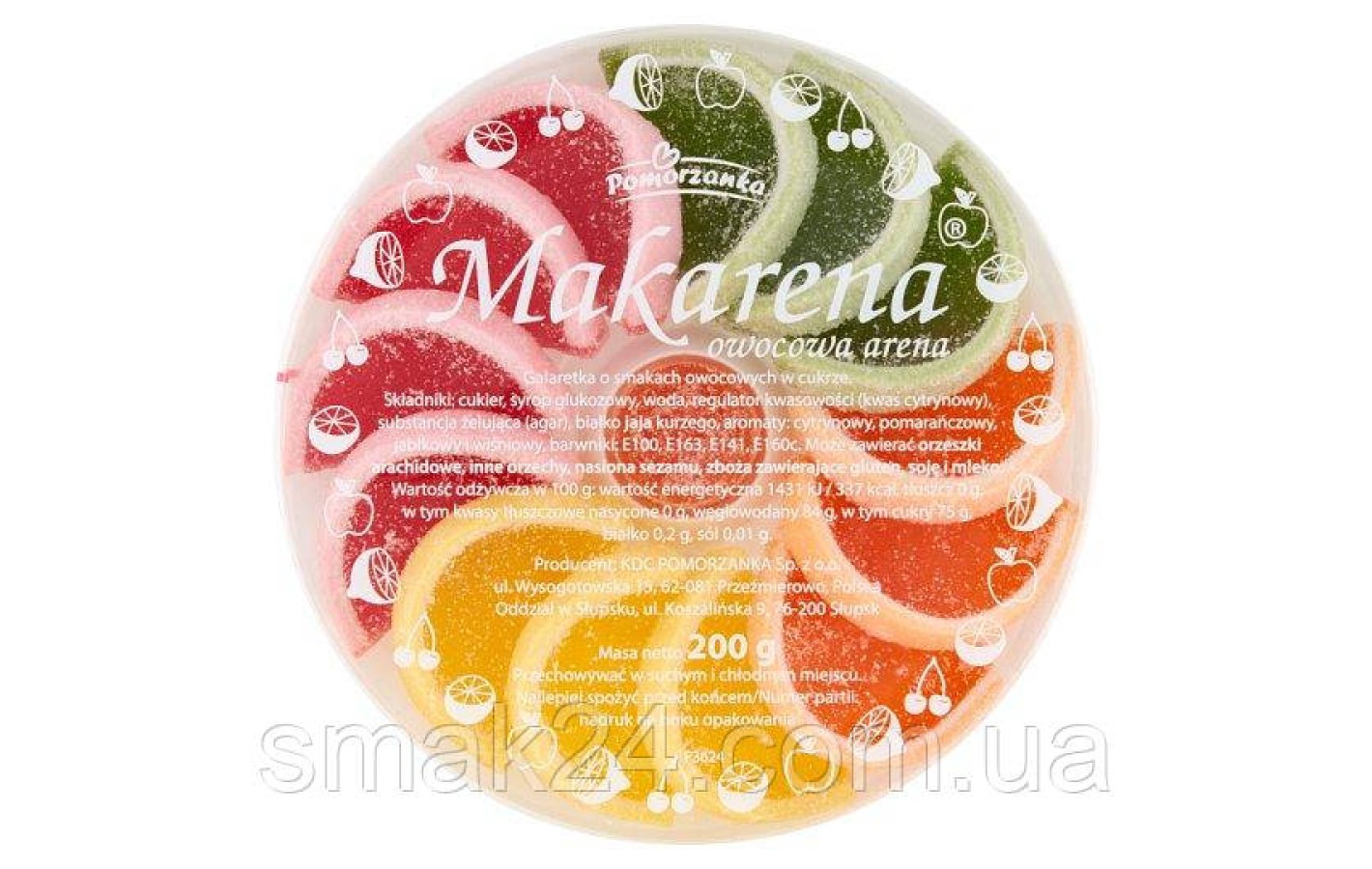 Мармелад фруктовий Makarena 200 г