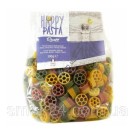Макароны с овощами Happy Pasta RUOTE Dalla Costa (колёсики) Италия, 500г