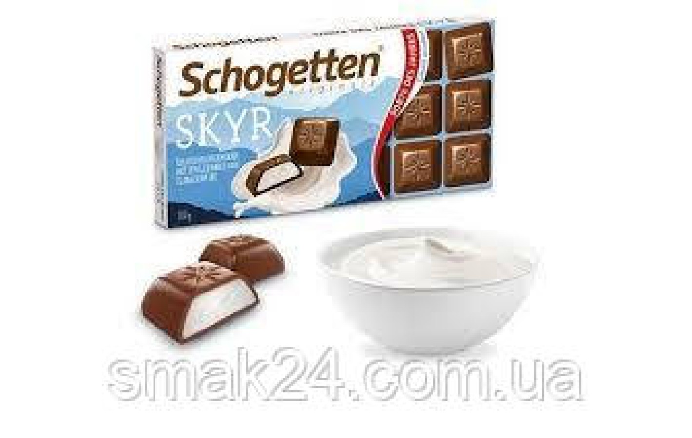 Шоколад молочний з йогуртом Schogetten SKYR 100г Німеччина