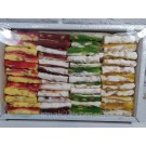 Рахат-лукум асорті палички з арахісом (абрикос, ваніль,гранат, ківі) 1,5кг