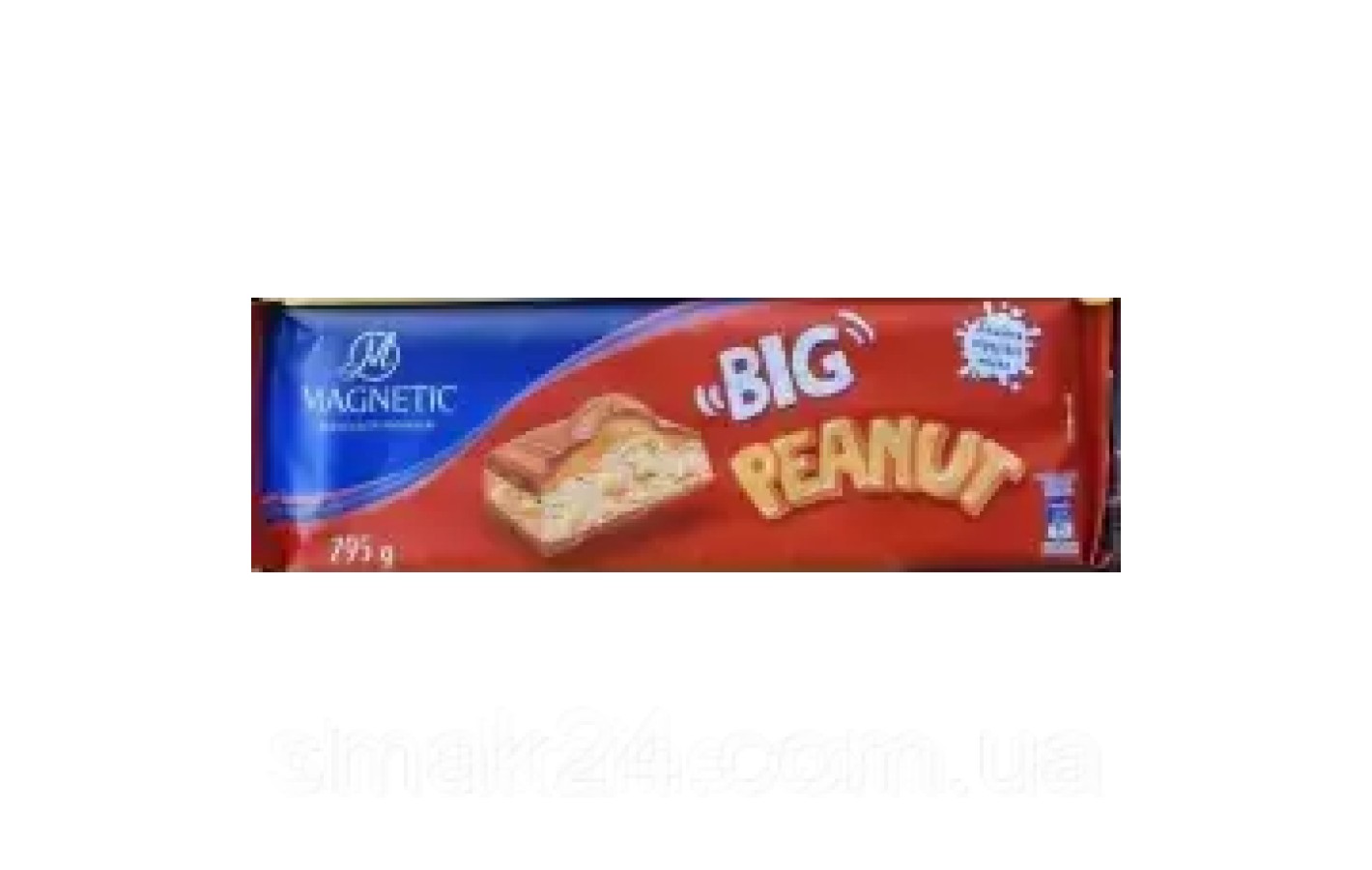 Шоколад з арахісом та карамеллю Magnetic Big Peanut 295г Польща