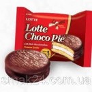 Печенье (Пирожное) Классика Choco Pie LOTTE Чоко пай  (6шт) 168г Ю.Корея