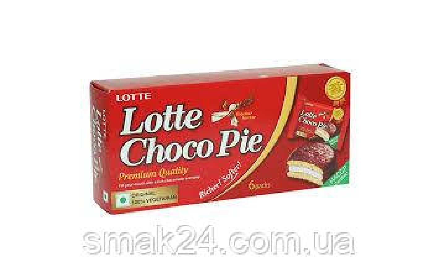 Печенье (Пирожное) Классика Choco Pie LOTTE Чоко пай  (6шт) 168г Ю.Корея
