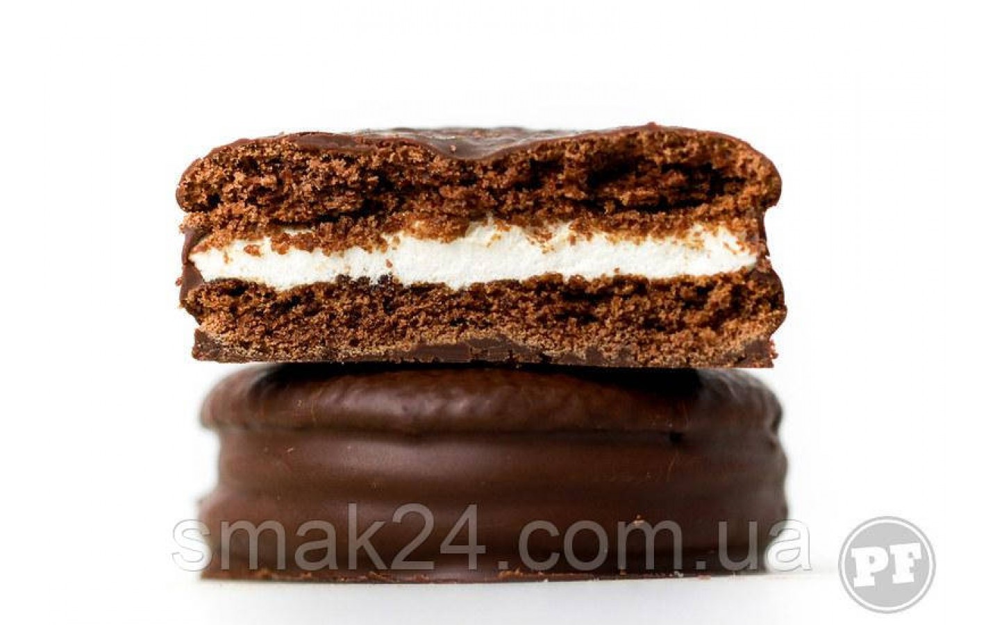 Печенье (Пирожное) шоколадное Choco Pie LOTTE Чоко пай Cacao (6шт) 168г Ю.Корея