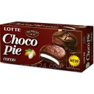 Печенье (Пирожное) шоколадное Choco Pie LOTTE Чоко пай Cacao (6шт) 168г Ю.Корея