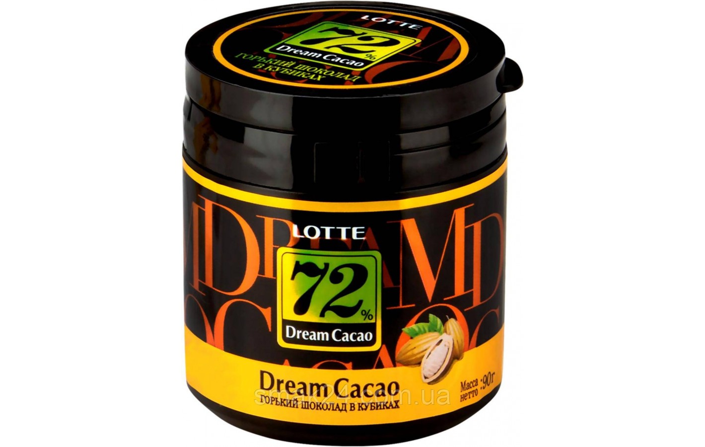 Шоколад у кубиках 72% LOTTE «DREAM CACAO 86 г