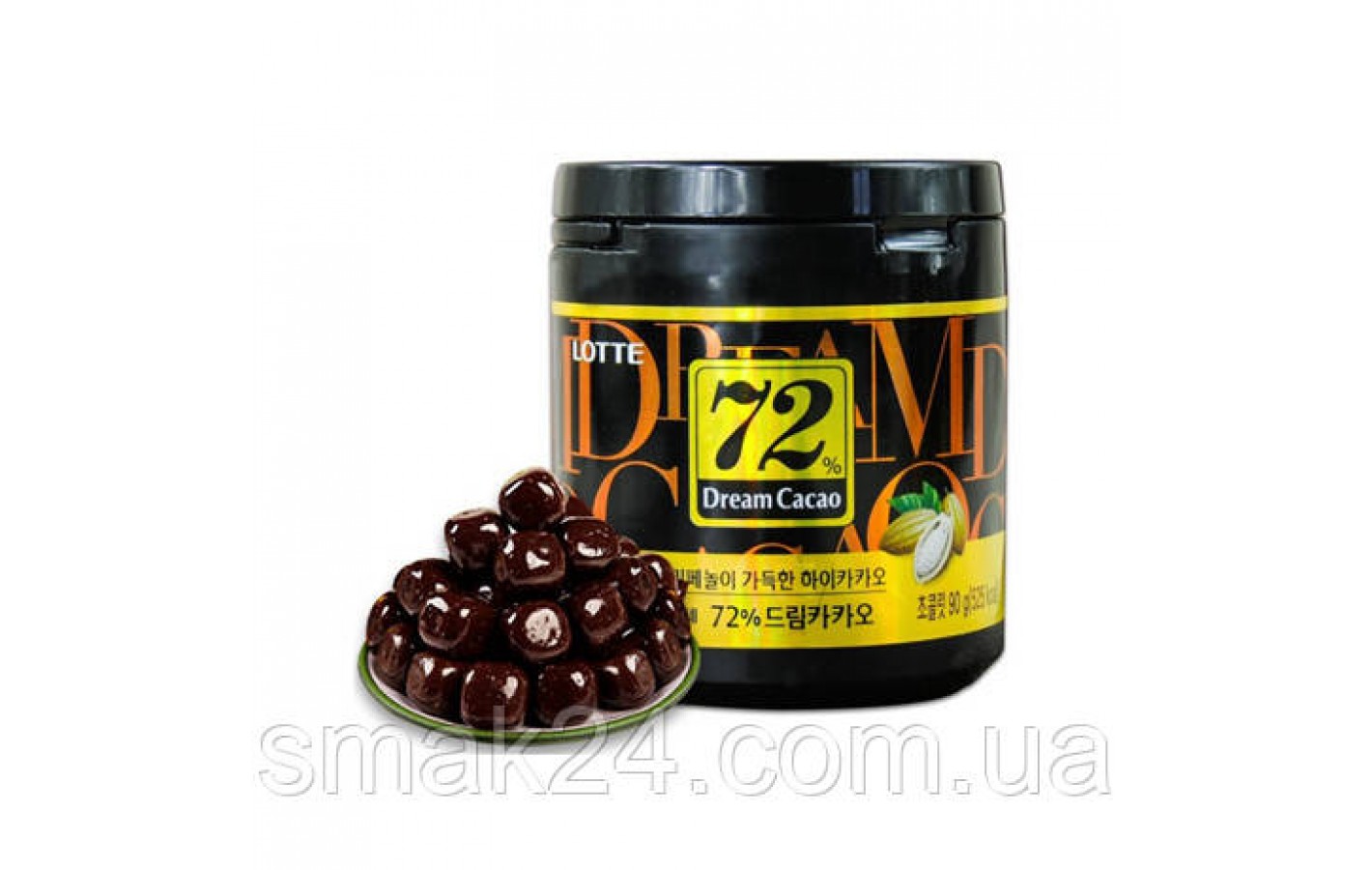 Шоколад у кубиках 72% LOTTE «DREAM CACAO 86 г