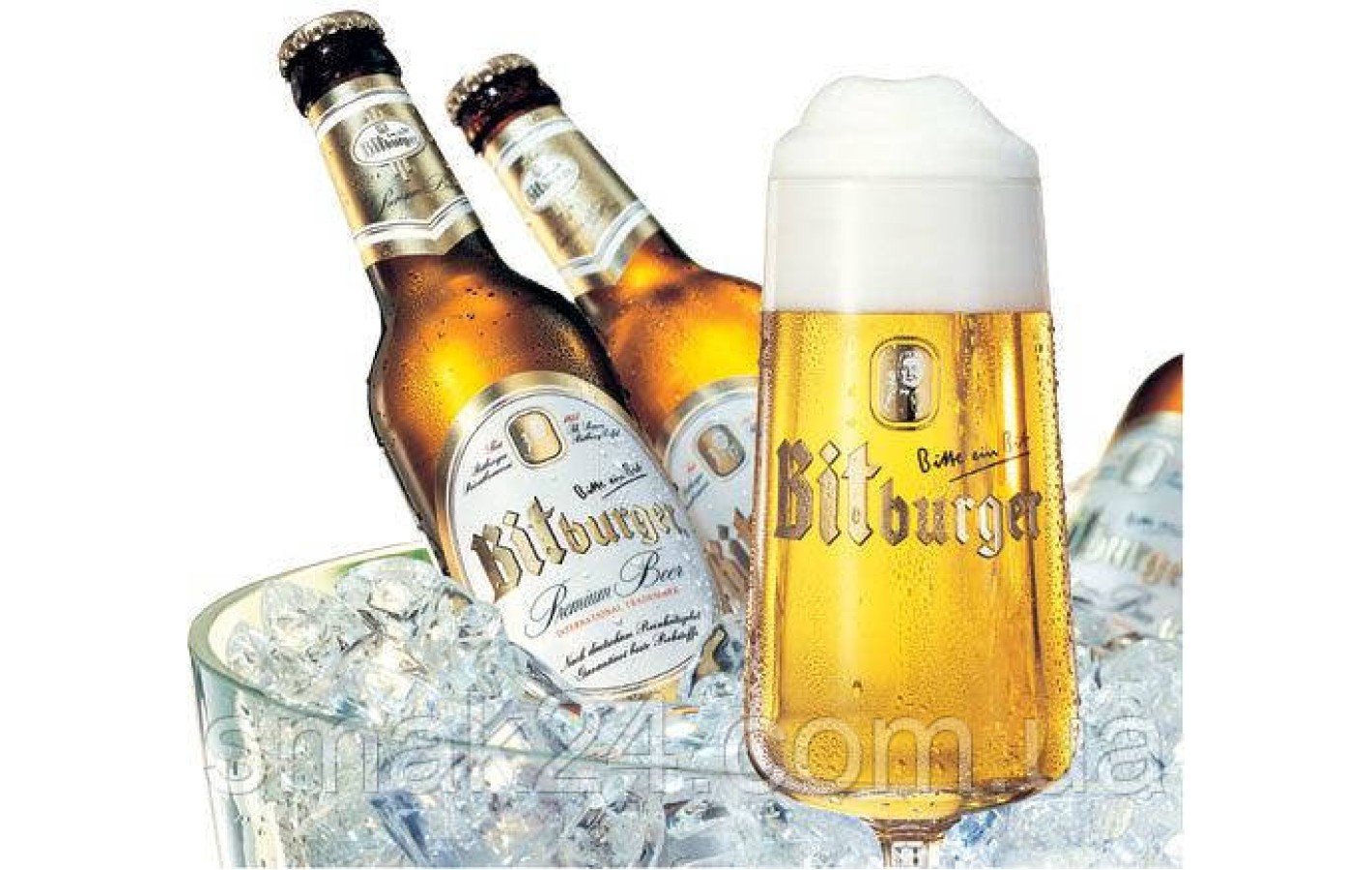 Пиво светлое Bitburger Premium Pils  0.5л 4,8% Германия