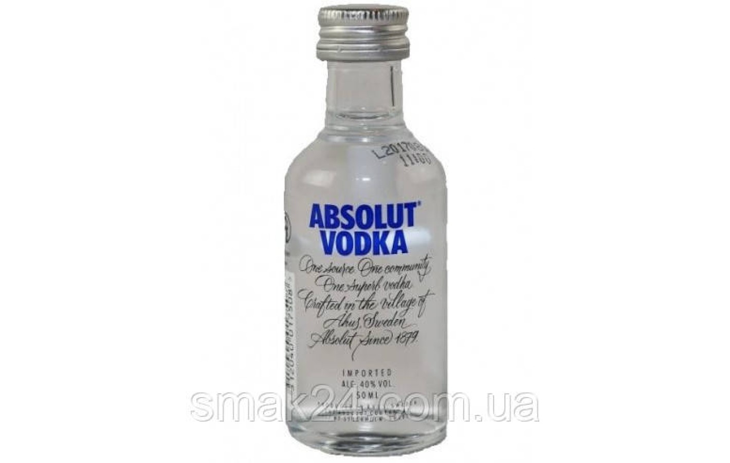 Водка  ABSOLUT,  50мл 40%