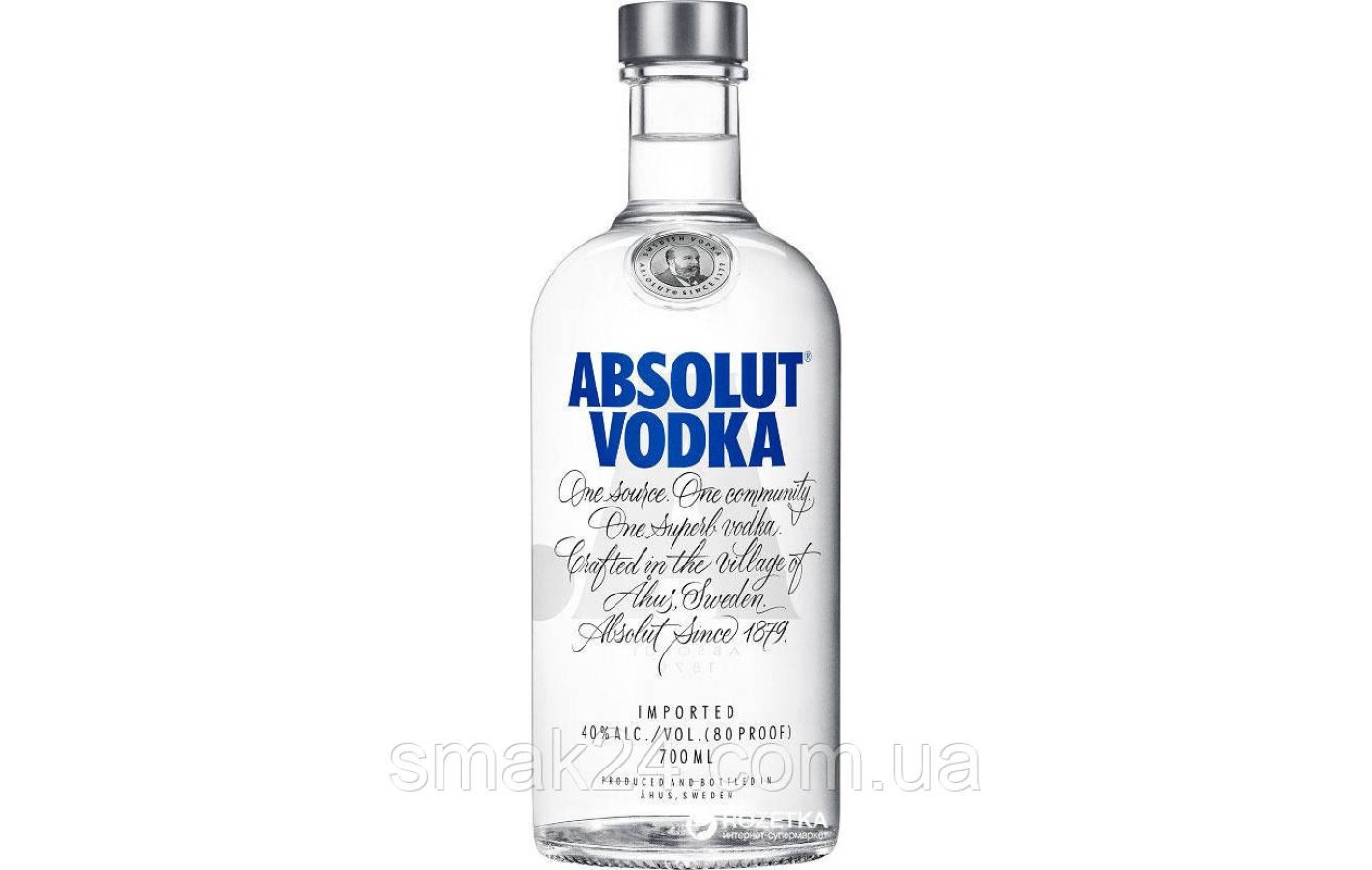 Водка Absolut 0.7 л 40%