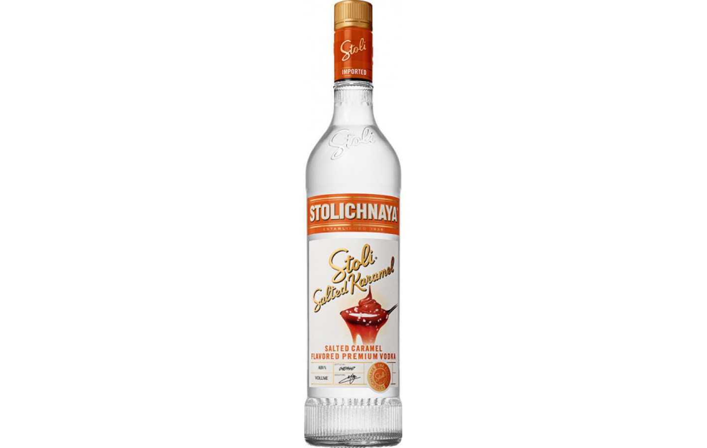 Водка Stolichnaya Salted Karamel 0.7 л 37.5%