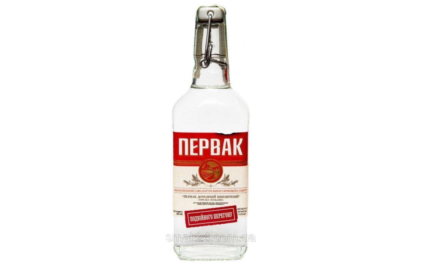 Горілка Пшенична Первак подвійного перегону 0,7 л 40%