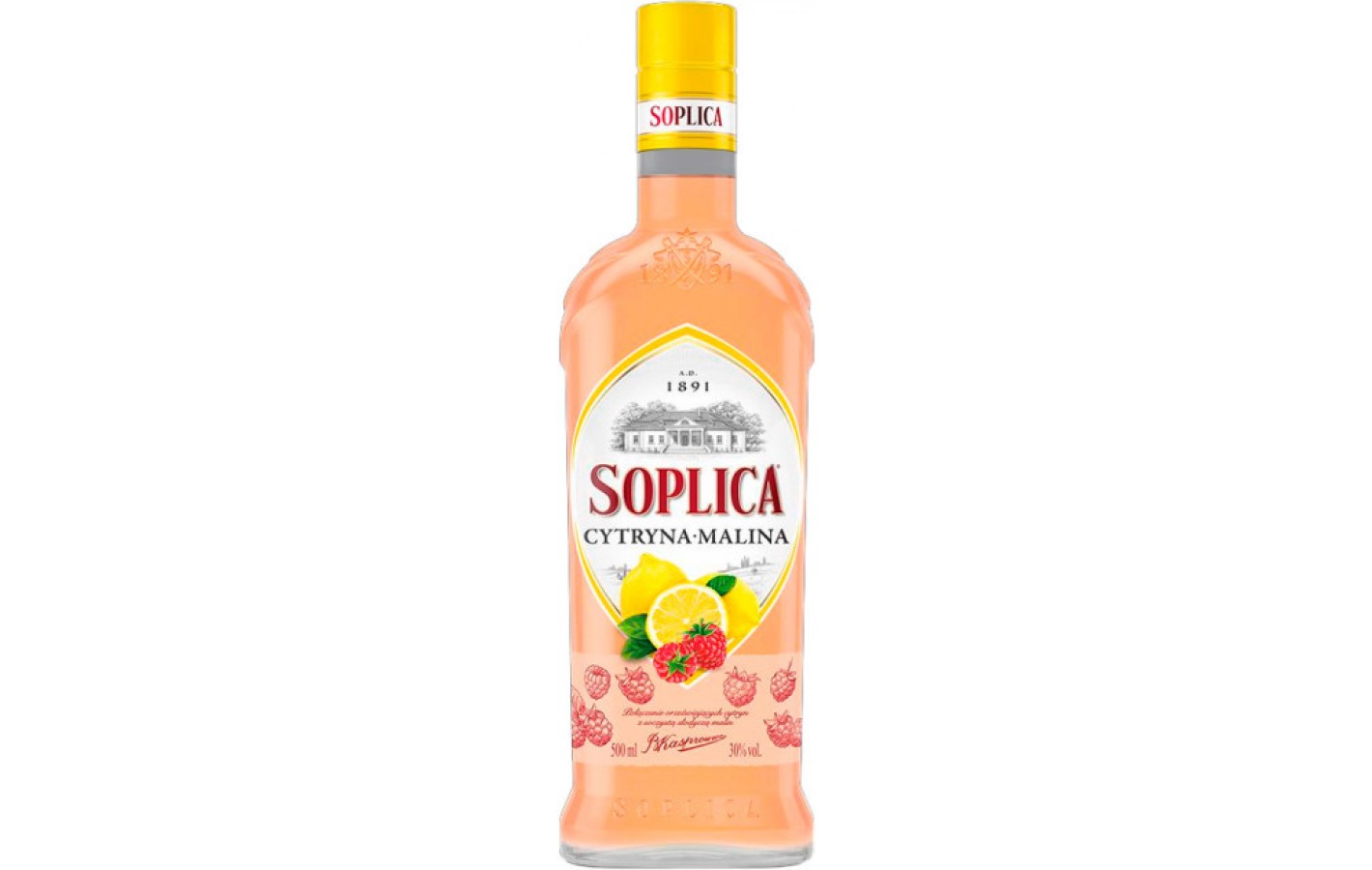 Настоянка Soplica Лимон-малина 0.5 л 30%