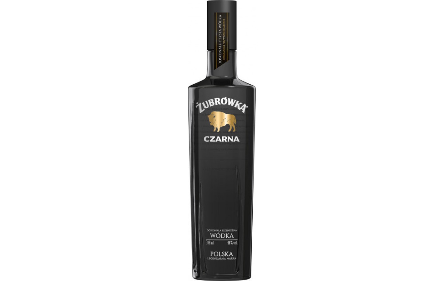 Горілка Zubrowka Czarna 0.5 л 40% Польща