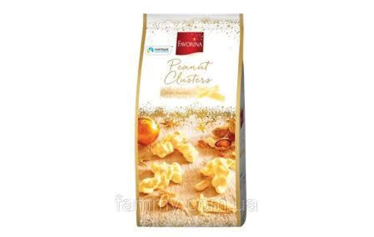 Конфеты Арахис в белом шоколаде Favorina Peanut Clusters 250 г