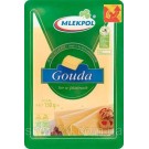 Сыр в пластинках  Mlekpol Gouda 150г  Польша