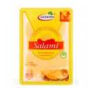 Сир у пластинках Mlekpol Salami 150 г Польща