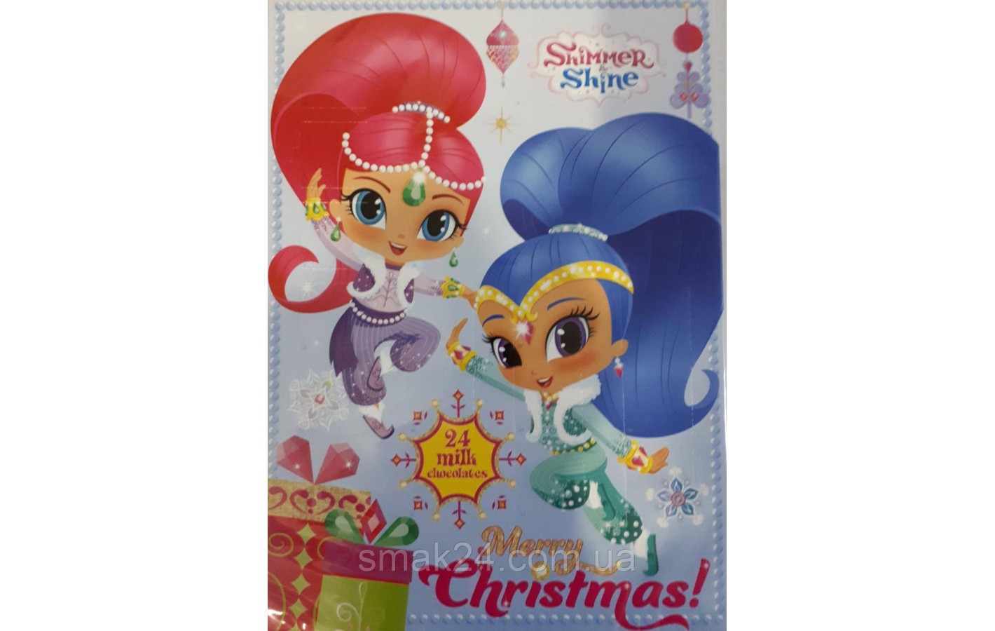 Шоколадный адвент календарь SHIMMER SHINE 75г