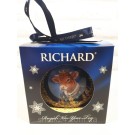 Чай черный цейлонский байховый RICHARD Королевская новогодняя игрушка 20г Шри-Ланка