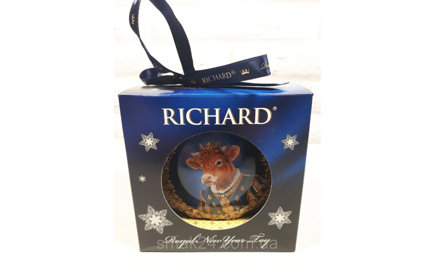 Чай черный цейлонский байховый RICHARD Королевская новогодняя игрушка 20г Шри-Ланка