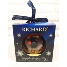 Чай черный цейлонский байховый RICHARD Королевская новогодняя игрушка 20г Шри-Ланка