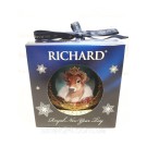 Чай черный цейлонский байховый RICHARD Королевская новогодняя игрушка 20г Шри-Ланка