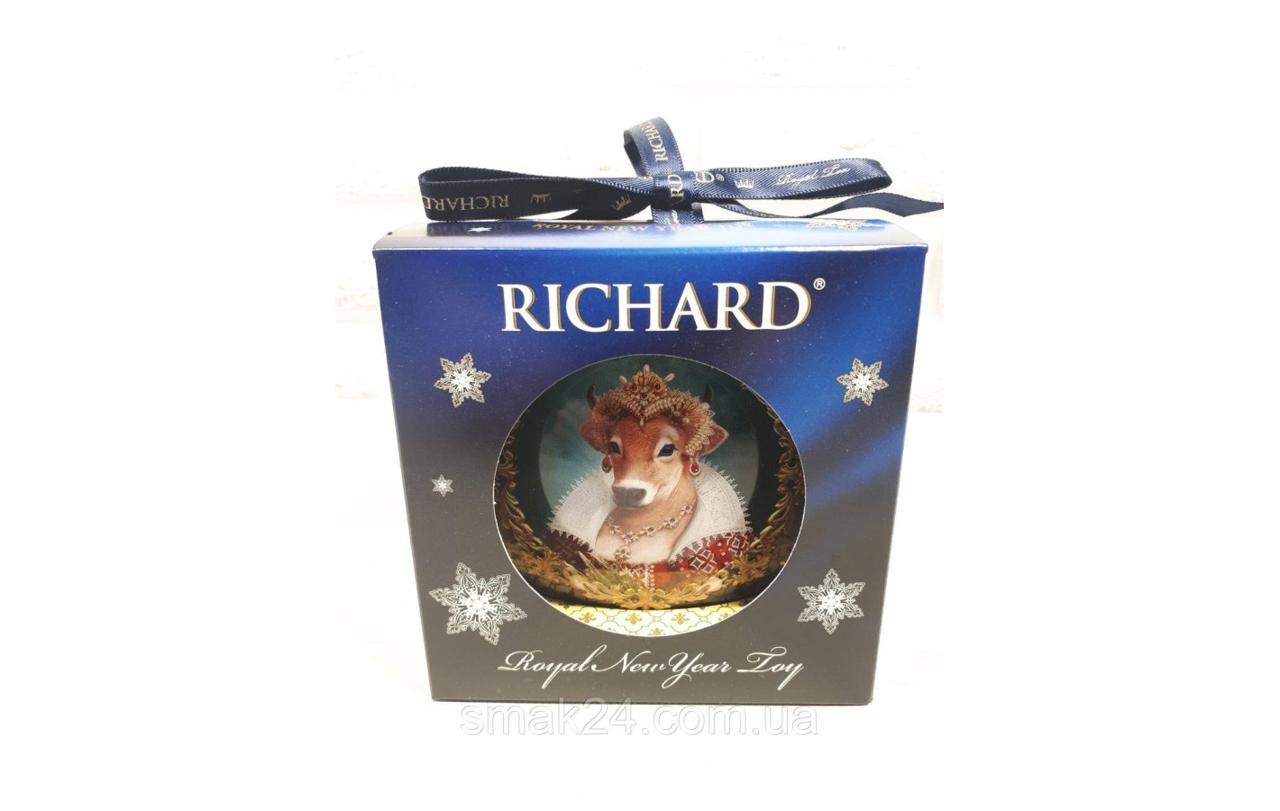 Чай черный цейлонский байховый RICHARD Королевская новогодняя игрушка 20г Шри-Ланка