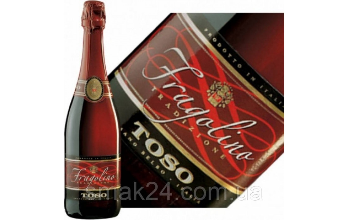 Вино игристое Toso Fragolino Bianco 0,75л Италия