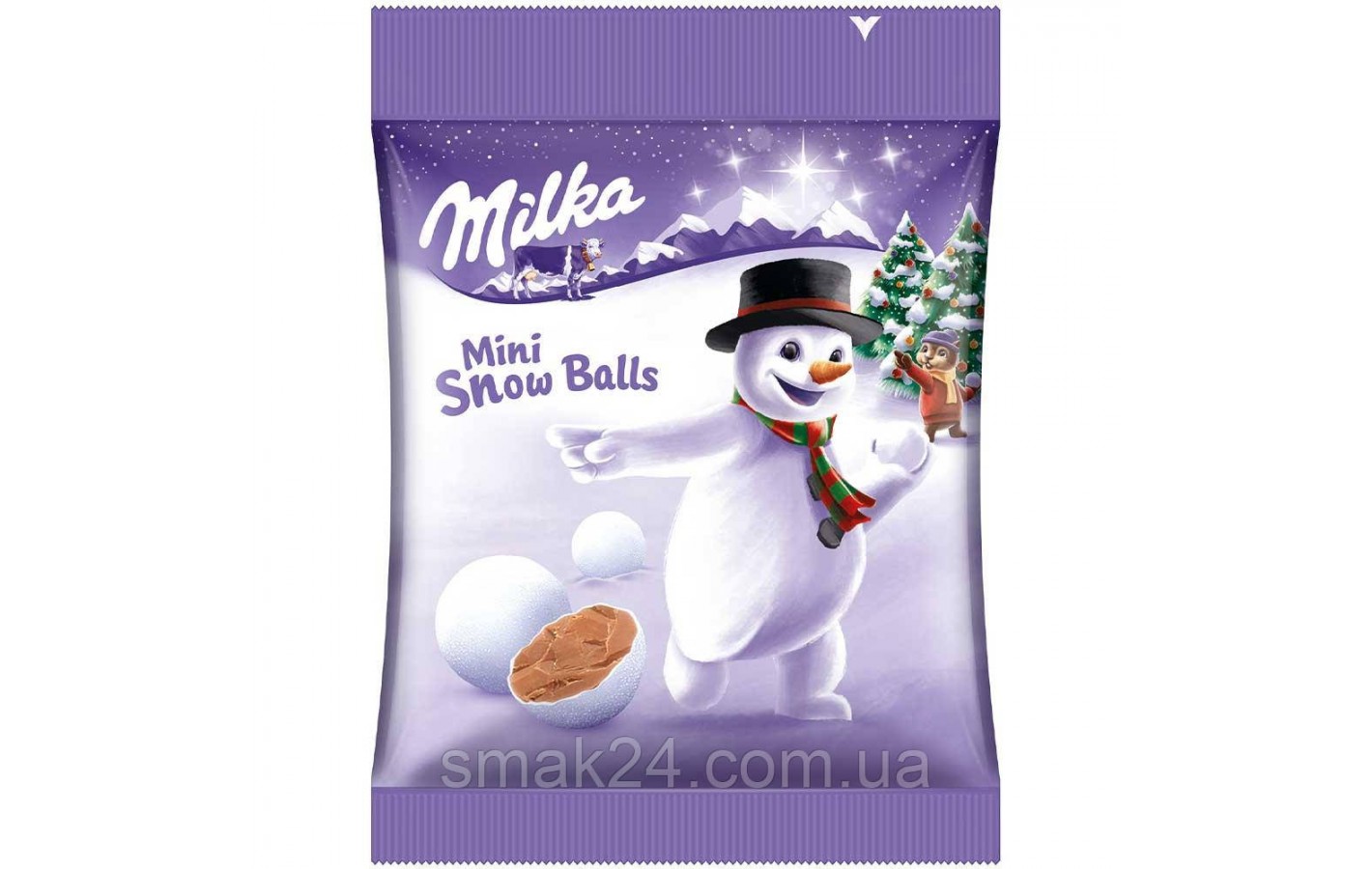 Шоколадные шарики (конфеты) Milka Mini Show Balls 100 г Швейцария
