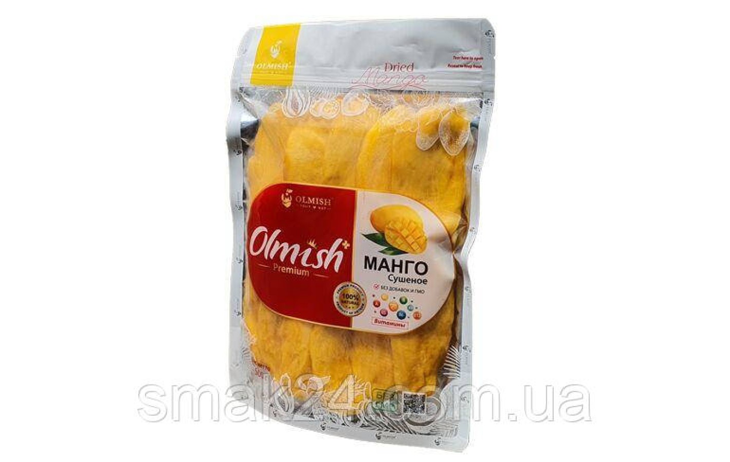 Сушений Кокос натуральний Premium Olmish без цукру і ГМО 500 г
