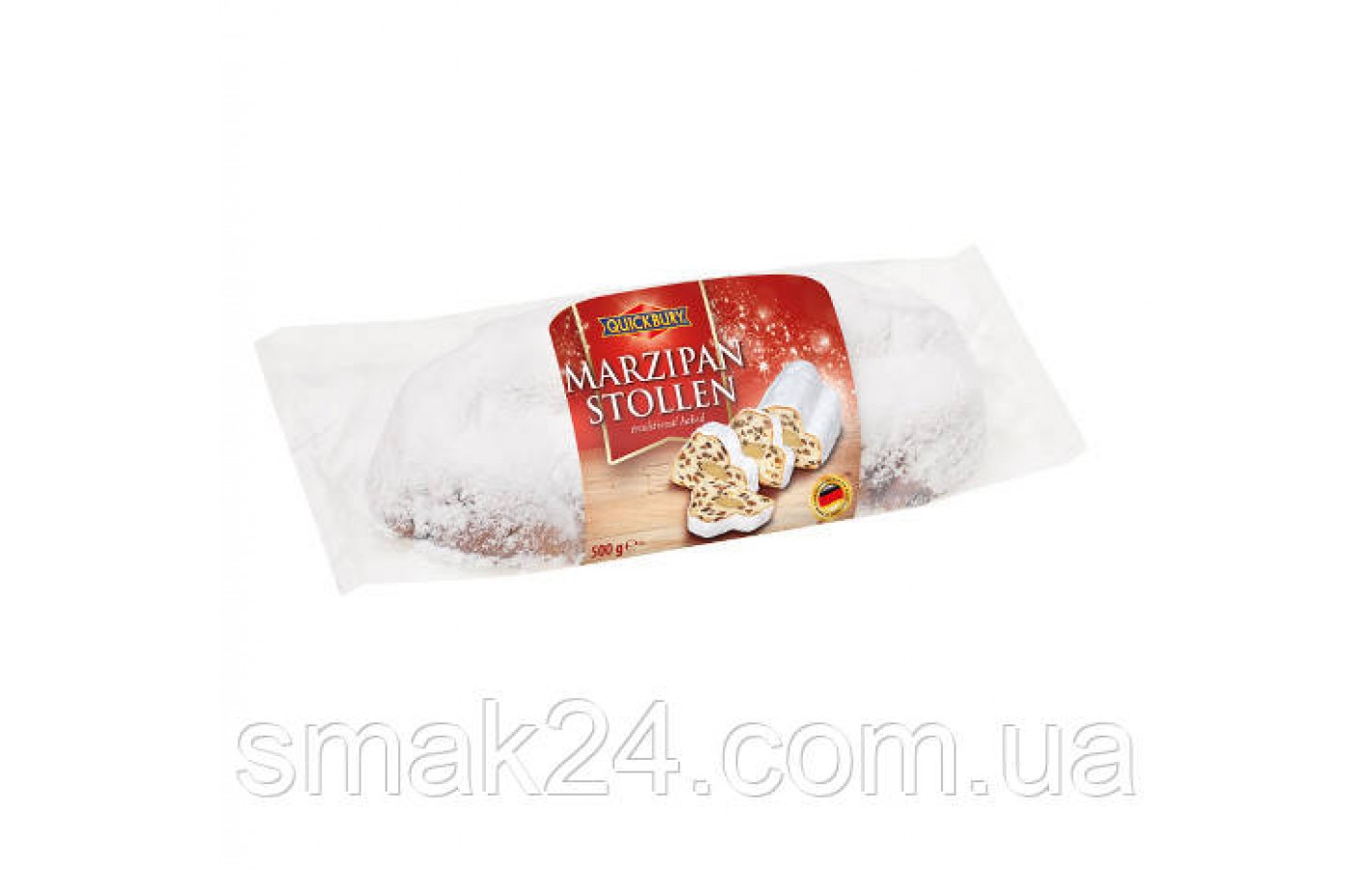 Штолен с марципаном и вишней Quickbury Stollen 500г  Германия