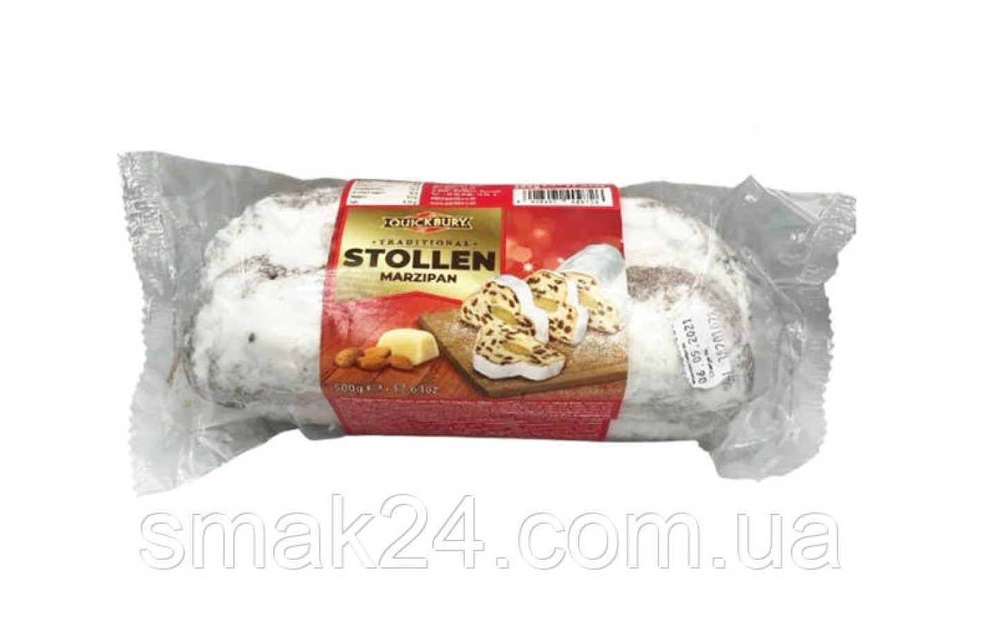 Штолен с марципаном и вишней Quickbury Stollen 500г  Германия