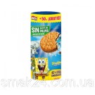 Печенье сэндвич БЕЗ ПАЛЬМОВОГО МАСЛА Mega SpongeBob Arluy Испания 350г Испания