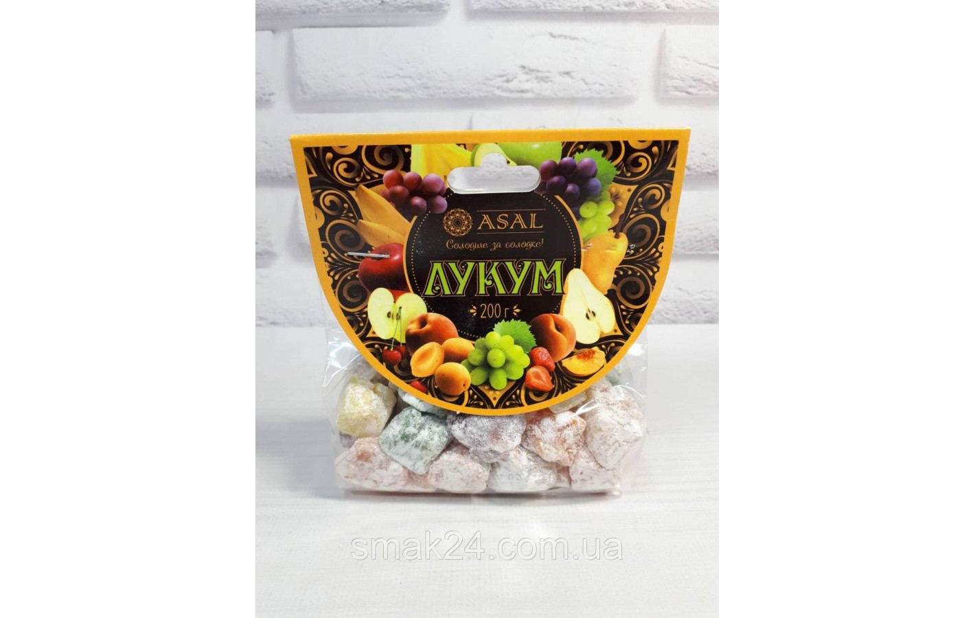 Рахат-лукум фруктовый ассорти ASAL 200г
