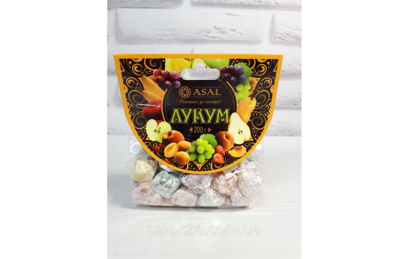 Рахат-лукум фруктовый ассорти ASAL 200г