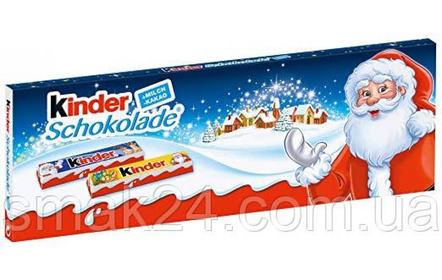 Новогодний набор шоколадок Киндер Kinder Chocolate Германия 150 г