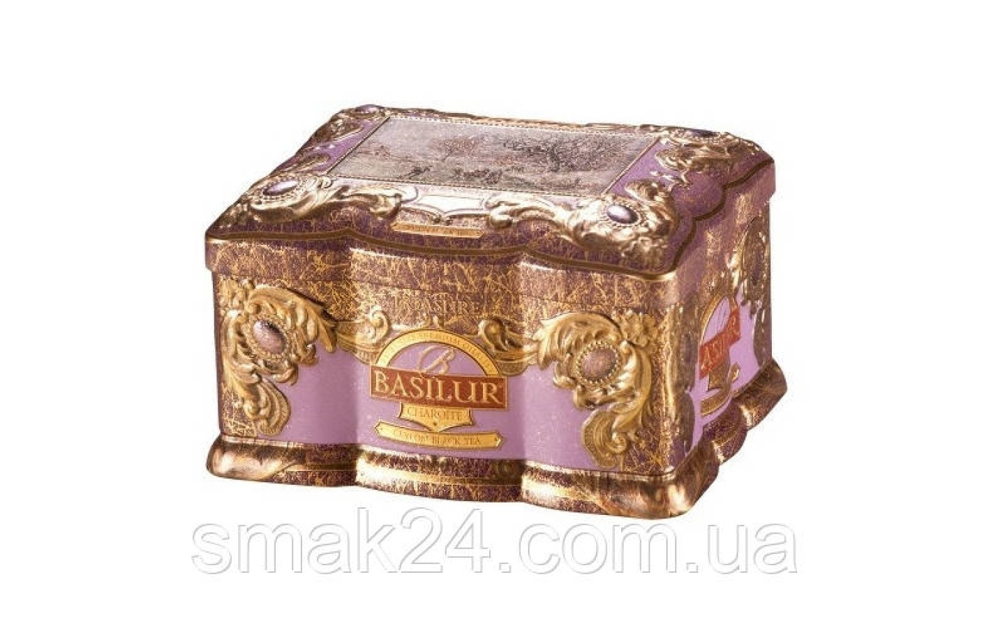 Чай черный байховый Basilur Чароит, коллекция Ларец, ж/б 100г
