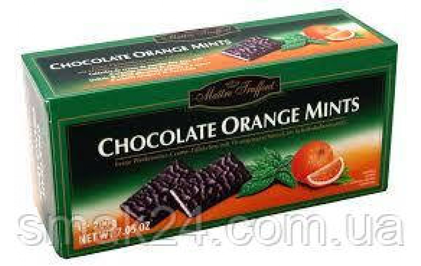 Шоколад Orange Mints (Апельсин с мятой) Maitre Truffout Австрия 200г