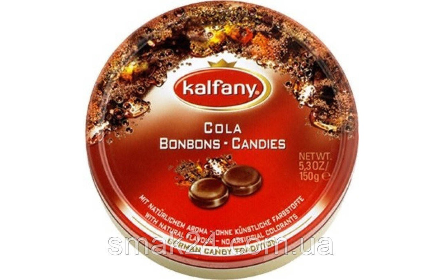 Леденцы (конфеты) со вкусом Колы Kalfany Cola Drops 150г